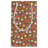 Petit Sac Cadeau motif mignon d'arcs-en-ciel (Devant)