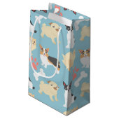 Petit Sac Cadeau Motif mignon de chien (Dos Angle)