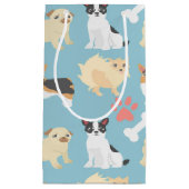 Petit Sac Cadeau Motif mignon de chien (Devant)