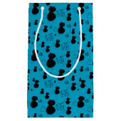 Petit Sac Cadeau Motif mignon de minou (Devant)