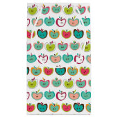 Petit Sac Cadeau Motif mignon de pomme (Dos)