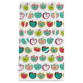 Petit Sac Cadeau Motif mignon de pomme (Devant)