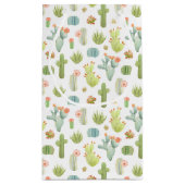 Petit Sac Cadeau Motif mignon de position de cactus (Dos)