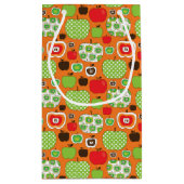 Petit Sac Cadeau Motif mignon d'illustration de pomme (Dos)