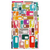 Petit Sac Cadeau Motif moderne du milieu du siècle (Devant)