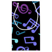 Petit Sac Cadeau Motif musical (Dos)