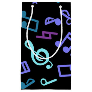 Petit Sac Cadeau Motif musical