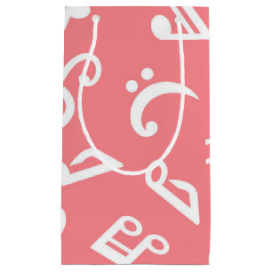 Petit Sac Cadeau Motif musical
