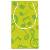 Petit Sac Cadeau Motif musical (Dos)