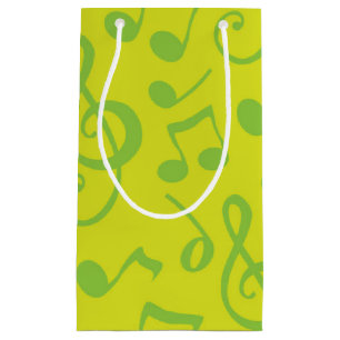 Petit Sac Cadeau Motif musical