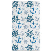 Petit Sac Cadeau Motif nautique (Devant)