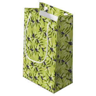 Petit Sac Cadeau Motif olive