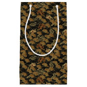 Petit Sac Cadeau Motif oriental de dragon de mer (Devant)