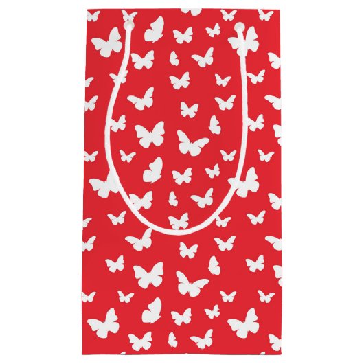 Petit Sac Cadeau Motif papillon 2 (Devant)