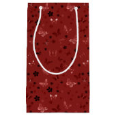 Petit Sac Cadeau Motif Papillon 6 (Devant)