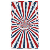 Petit Sac Cadeau Motif patriotique (Dos)