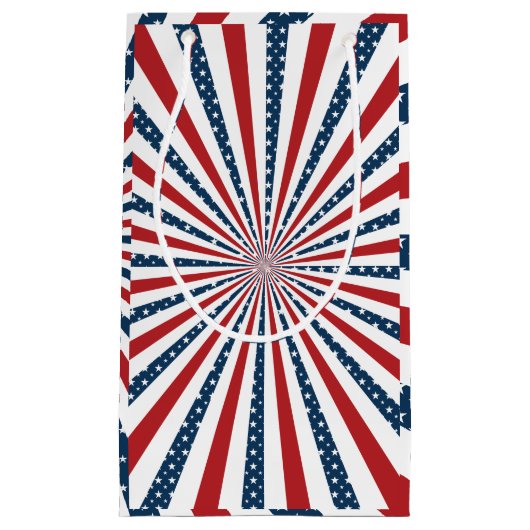 Petit Sac Cadeau Motif patriotique (Devant)