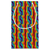Petit Sac Cadeau Motif Rainbow Fist (Dos)