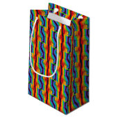 Petit Sac Cadeau Motif Rainbow Fist (Dos Angle)