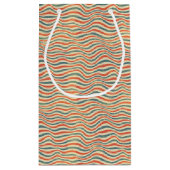 Petit Sac Cadeau Motif rayé (Dos)