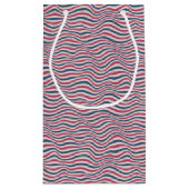 Petit Sac Cadeau Motif rayé 2 (Dos)