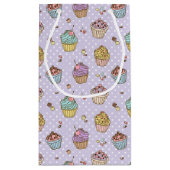 Petit Sac Cadeau Motif Rétro Sweets (Dos)