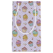 Petit Sac Cadeau Motif Rétro Sweets (Devant)