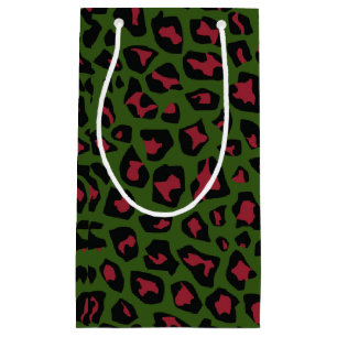 Petit Sac Cadeau Motif sans voile Leopard