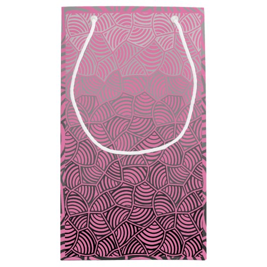 Petit Sac Cadeau Motif Shell.04.w Pink BG (Dos)