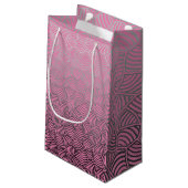 Petit Sac Cadeau Motif Shell.04.w Pink BG (Dos Angle)