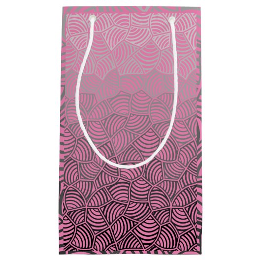 Petit Sac Cadeau Motif Shell.04.w Pink BG (Devant)