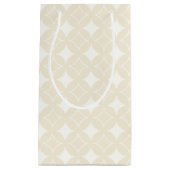 Petit Sac Cadeau Motif shippo beige (Devant)