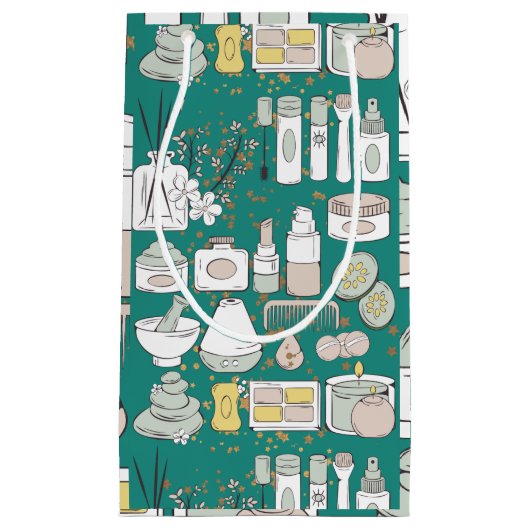 Petit Sac Cadeau MOTIF spa (Devant)