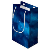 Petit Sac Cadeau Motif spatial (Dos Angle)