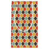 Petit Sac Cadeau Motif tribal de mode d'ikat moderne (Devant)