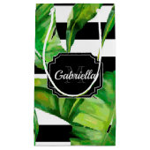 Petit Sac Cadeau Motif tropical (Devant)