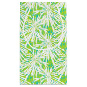 Petit Sac Cadeau Motif tropical de palmettes (Dos)