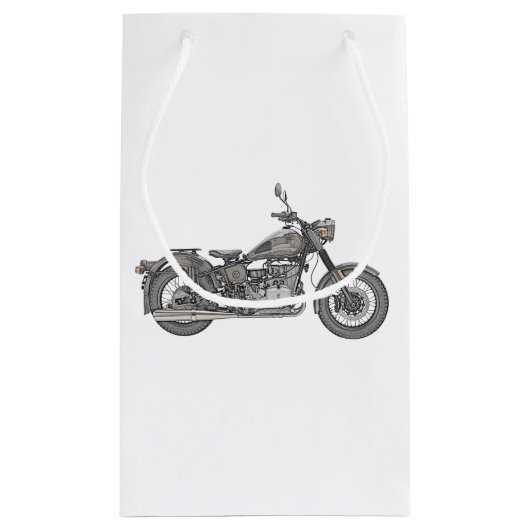 Petit Sac Cadeau Moto d'Ural (Dos)