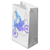 Petit Sac Cadeau Motocross (Dos Angle)