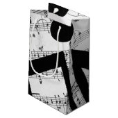 Petit Sac Cadeau Musique de feuille Artsy (Dos Angle)