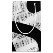 Petit Sac Cadeau Musique de feuille Artsy (Devant)
