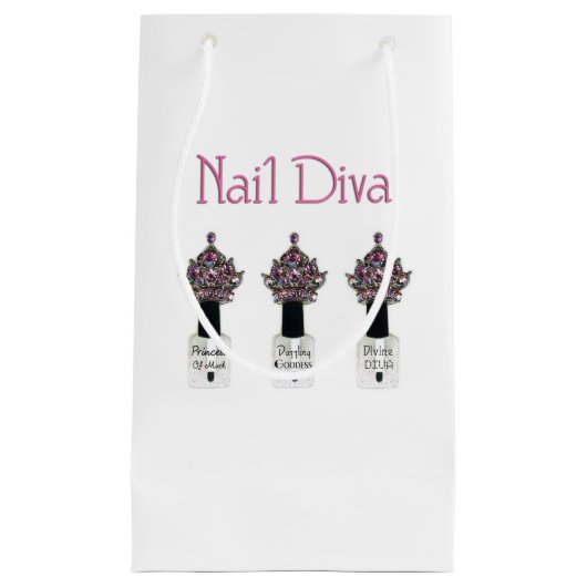 Petit Sac Cadeau Nail Diva (Devant)