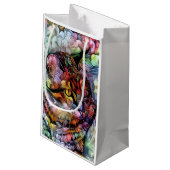 Petit Sac Cadeau Nari et les fleurs (Dos Angle)