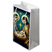 Petit Sac Cadeau Nativité (Devant Angle)