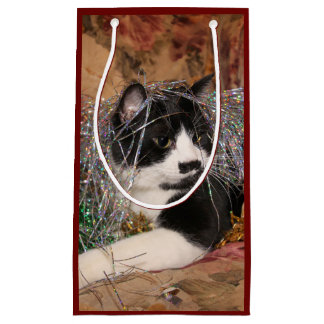 Petit Sac Cadeau Naughty tuxedo Noël