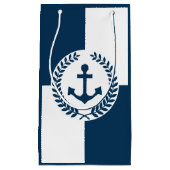 Petit Sac Cadeau Nautical themed design (Devant)