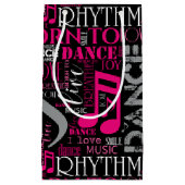 Petit Sac Cadeau Né à Dance Pink ID277 (Devant)