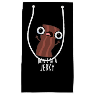 Petit Sac Cadeau Ne sois pas un idiot amusant jeu de nourriture Dar