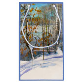 Petit Sac Cadeau Neige (Dos)