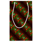 Petit Sac Cadeau Neon A Un Très Joyeux Noël (Dos)